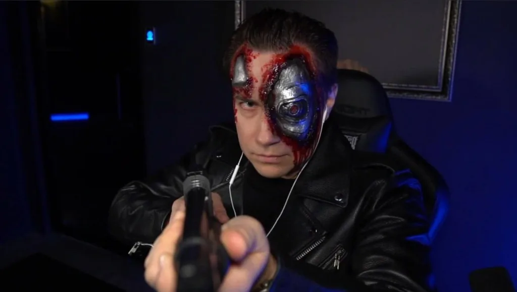 🕵️‍♀️ DmitryLixxx показал косплей на Терминатора