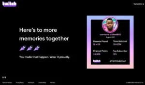 Твич тестирует ежемесячные отчеты для зрителей. В статистике можно будет увидеть количество просмотренных тран