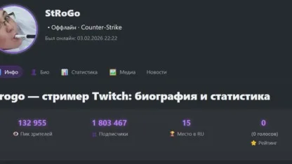 🔥 Strogo преодолел новую веришну в подписчиках! Иван перешагнул цифру в 1…