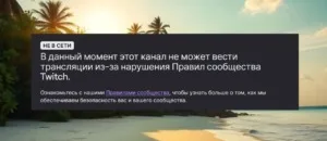 🫠 GUACAMOLEMOLLY получил ограничение канала на ведение трансляций Причиной стал пункт твича: нагота и откровен