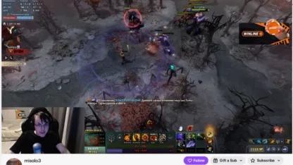 Стример по Dota 2 misolo3 поставил рекорд канала: 31 000 зрителей! Головача…