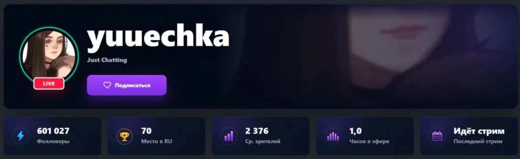 🎊 Новый рубеж подписчиков: yuuechka — 600 000