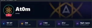 At0m покорил новую вершину! На его канале сегодня набралось 100 000 подписчиков 🎊
