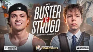 Шоу-матч 1х1 в Counter-Strike 2: #Buster против #StRoGo 🔥 👉 Смотреть 💯 — за победу #Buster Связанные стримеры 