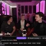 Buster проводит стрим с Madk1d и Villian✨