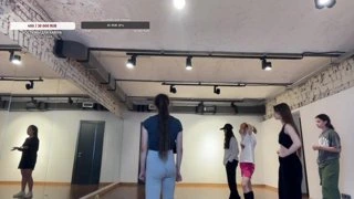 репетиция K-pop cover dance