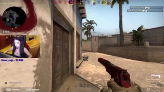 1v3 clutch pistol round