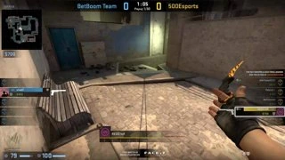REDSTAR - 1vs3 clutch (T - bomb planted after 2 clutch kills) - pistol round (Part 2/2)