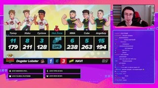 С ДЕТСТВА ЗА НАВИ! ЧМ 2023 NAVI vs LOBSTERS bo5 (3:1)