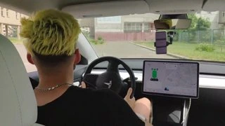 Дрифт на тесле