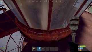 Учусь играть в раст Бомж с камнем