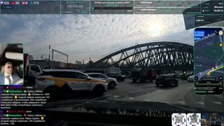 Экскаватор не прошел под мостом