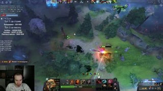 Стрим снеша упал F )) Оффнул с позором)) #snessh #dota2 #lose #проклят