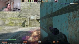 Удержал в соло B сайт 1vs3 CS2