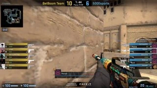 REDSTAR - 1vs2 MP9 clutch (CT - pre-plant situation)