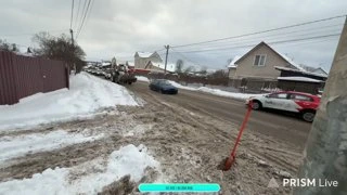 застрял в снегу
