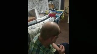 так и шлепнулся с крыльца