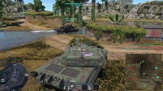 T-90M damage model