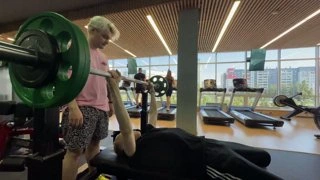 Жим как в полседний раз
