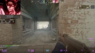 1v4 in Donut CS2