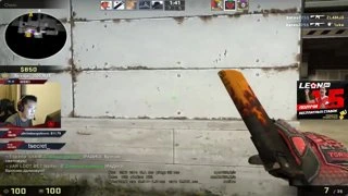 AdreN almost 1vs5 with deagle (died in molotov)