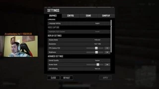 Настройки pubg
