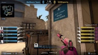 REDSTAR - 1vs3 clutch (T - bomb planted after 2 clutch kills) - pistol round (Part 1/2)