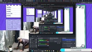 Первые стримерские отжимания W W