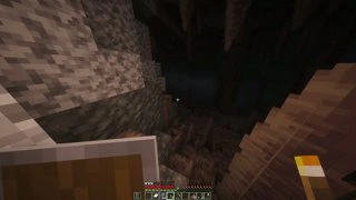 Playing in Minecraft