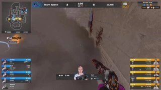 FinigaN - 1vs4 clutch (T - bomb planted after 2 clutch kills)