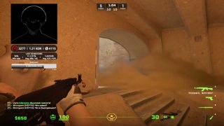 not donk but 1v5 from ramp