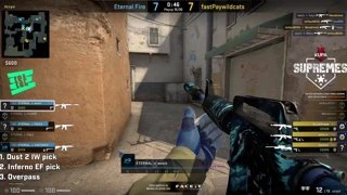 XANTARES - 1vs3 clutch (CT - pre-plant situation)