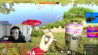 Федорчик взял недотрофа русского осетра на ахтубе!